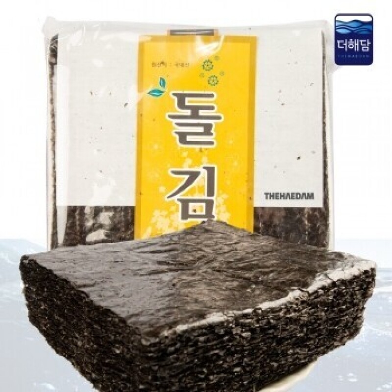 강원마트 더해담,더해담 돌김 100장